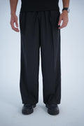 WIDE-LEG PLEATED  PANTS