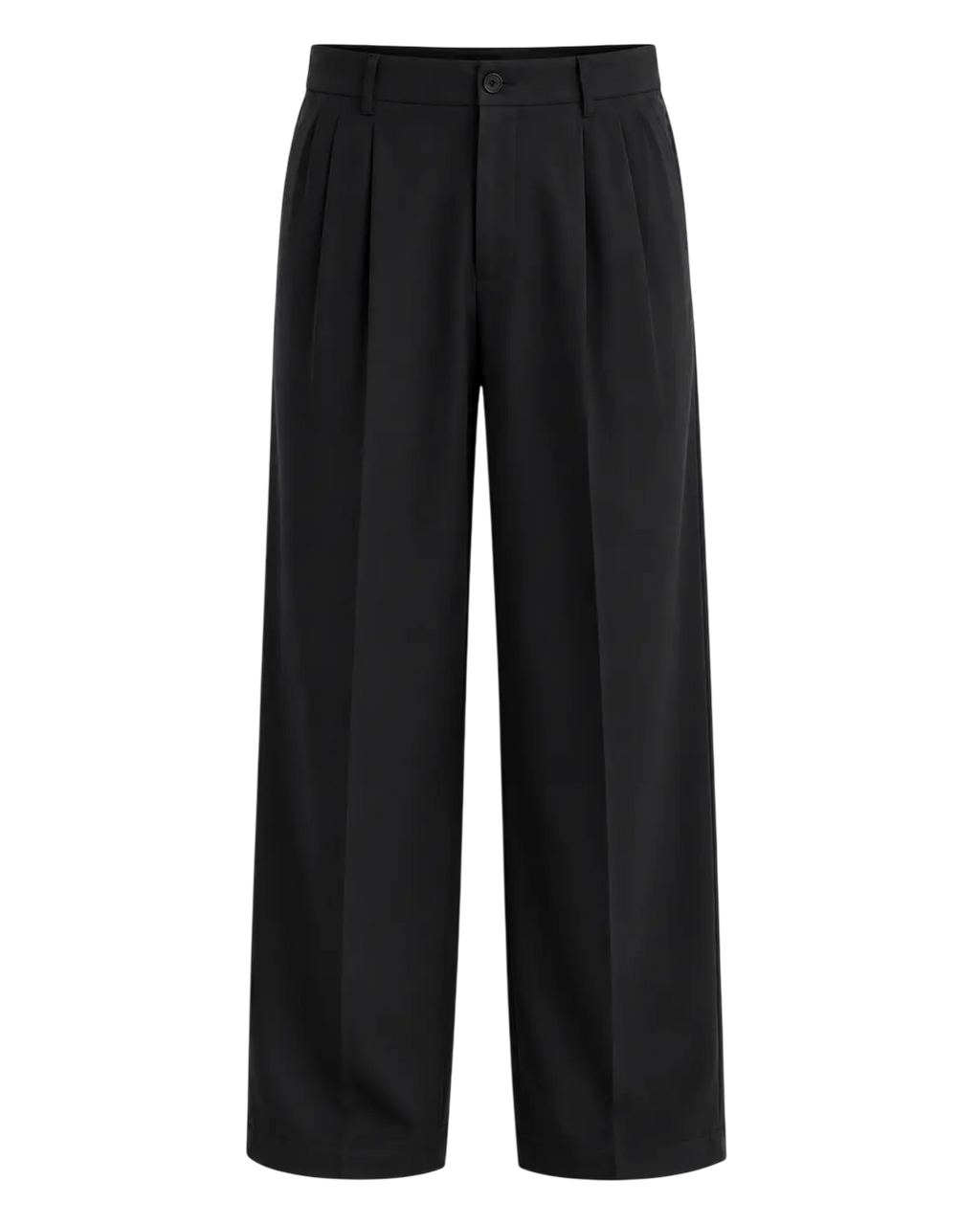 WIDE-LEG PLEATED  PANTS