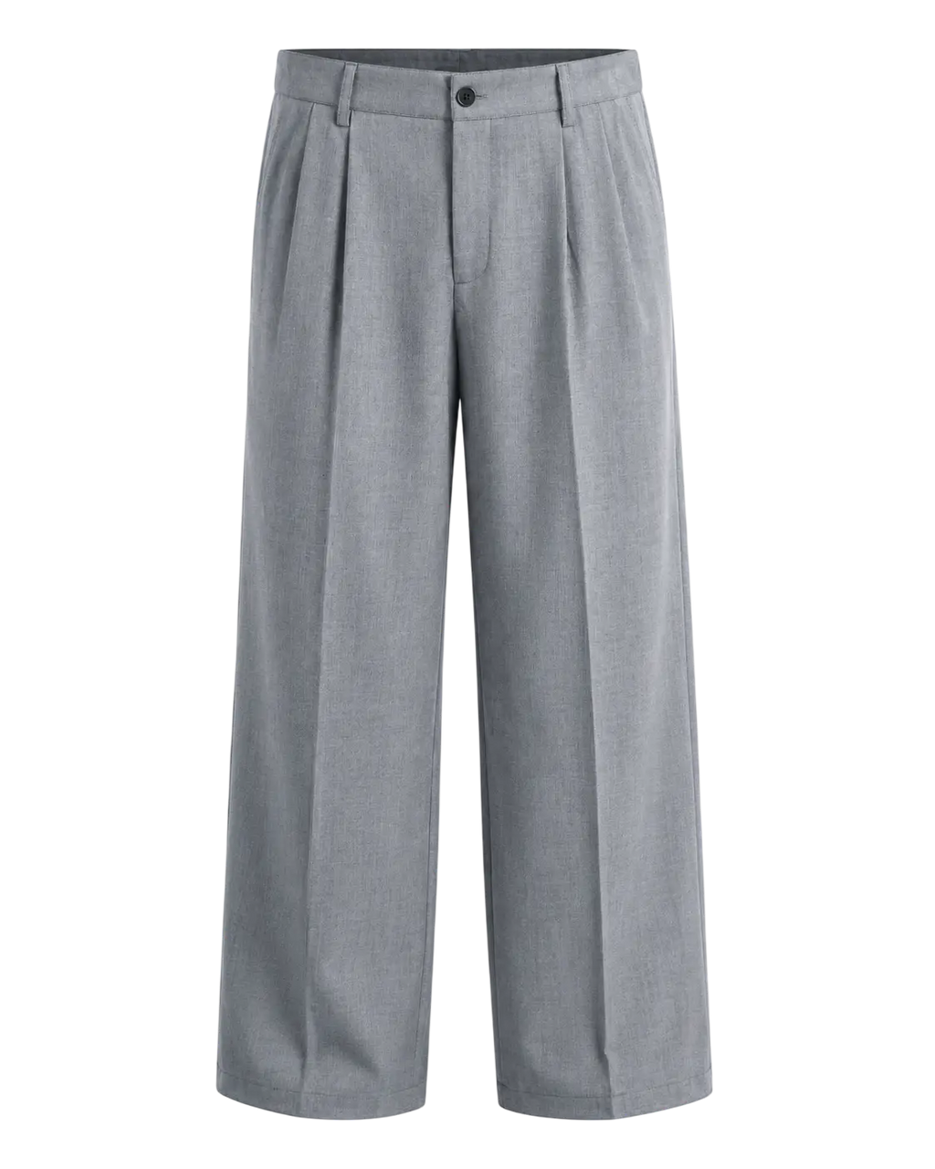 WIDE-LEG PLEATED  PANTS